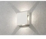 Konstsmide - Led Au&szlig;enwandleuchte Cremona Aluminium H&ouml;he 17cm, Wei&szlig;