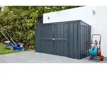 Globel Industries - Metall M&uuml;lltonnenbox, M&uuml;lltonnenverkleidung, Tonnendepot 'easy