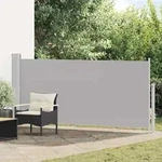 Vidaxl Retractable Side Awning 140 X 300 Cm Grey