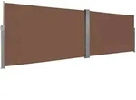 Ausziehbare Seitenmarkise 160&times;600 Cm Braun - Vidaxl