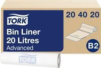 Tork 204020 M&uuml;lls&auml;cke Wei&szlig; 20 Liter 1000 St&uuml;ck