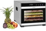 Klarstein - Flavour Dry D&ouml;rrautomat, Edelstahl-geh&auml;use, 6 Edelstahl-ablagegitter,