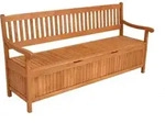 Truhenbank Montego Xxl 4-sitzer, Eukalyptus Ge&ouml;lt