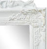Standspiegel im Barock-Stil 160x40 cm Weiß vidaXL852312