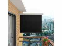 Balkon-Seitenmarkise,Windschutz Sonnenschutz Markise Multifunktional 150x200 cm