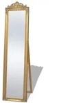 Standspiegel Im Barock-stil 160x40 Cm Golden - Vidaxl