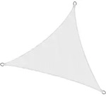 Solvision Sonnensegel Pes Dreieck Ps9 Wei&szlig;, 300x300x300 Cm - Sol Royal