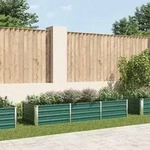 Garten-hochbeet Verzinkter Stahl 240x80x45 Cm Gr&uuml;n - Vidaxl