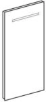 Geberit Renova Compact Lichtspiegel, 40x80x3,5cm, Y862340000
