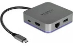 Delock Dockingstation Usb Typ-c Mobilger&auml;te 4k Hdmi/hub/lan/ (87742)