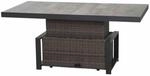 Siena Garden Corido Loungetisch 160 X 90 Cm Gardino&reg;-geflecht Charcoal Grey Keramik