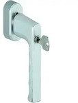Fp - Fenstergriff Hamburg 0700s/ud9020 Aluminium 32-42 Mm 32-42 Mm Abschlie&szlig;bar