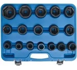 Bgs Technic - Kraft-steckschl&uuml;ssel-einsatz-satz Antrieb Innenvierkant 20 Mm (3/4')