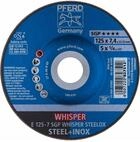 Schruppscheibe Sgp Whisper Steelox D125xs7mm Gekr&ouml;pft Stahl Bohrung 22,23 Mm
