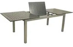 Ausziehtisch Bajazzo 175/245x100cm, Aluminium Grau