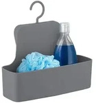 Dusch Caddy Barcelona Ablage Korb Dusche Bad Aufh&auml;ngung Regal Accessoires - Grau -