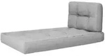 Palettenkissen Set , Grau, 2 Teile Vicco