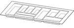 Hettich - Orga Tray 440 Besteckeinsatz, Tiefe 440-520mm, Nennbreite 1000mm, Silber