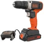 Black+decker Werkzeug - 18v Akku-bohrmaschine, 1x 1,5 Ah Akku, Ladeger&auml;t Bcd001c1-qw