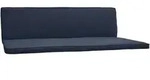 Hollywoodschaukelauflage 2er Set Loft Hs, 180x50cm, Dunkelblau