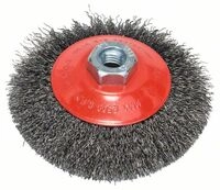Accessories Kegelb&uuml;rste Clean For Metal, Gewellt, 115 Mm, 0,3 Mm, 12500 U/min, M14