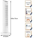 Tristar Ve-5864 Standventilator 40 W 3 Geschwindigkeiten