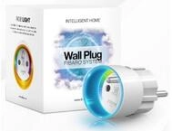 Fibaro Wall Plug E - Smarte Steckdose Wei&szlig;