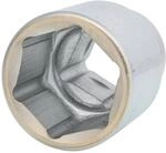 Ks-tools 911.1828 1" Sechskant-stecknuss, Kurz, 10 0mm