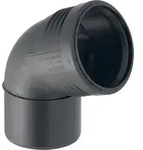 Silent Pp Bogen 390123141 Dn 40, 67,5&deg;, Schalloptimiert - Geberit