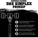 Simplex-schonhammer, Tpe-mid / Nylon Mit Tempergussgeh&auml;use Und Hochwertigem