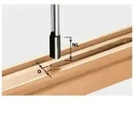 Nutfr&auml;ser Hw Schaft 8 Mm Hw S8 D16/30 - Festool