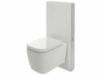 Milton - Wand-WC inkl. Sanitärmodul mit Sensor-Spülung h 1000mm Weiß -...