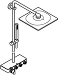 Grohe Euphoria Smartcontrol System 310 Cube Duo Duschsystem Mit