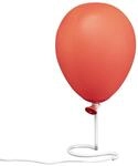 Stephen King Es Tischlampe Luftballon Aus Kunststoff, Leuchtet In Rot.