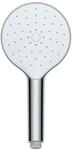 Wenko - Duschkopf Automatic Cleaning Chrom &Oslash; 12 Cm, &Oslash; 12 Cm, Silber Gl&auml;nzend,