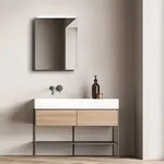 Talos - Mirage Badspiegel 50 X 60 Cm - Mit Steckdose - Badezimmerspiegel - Led