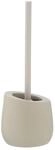 Wenko Wc-garnitur Badi Beige Keramik, Mit Silikon-b&uuml;rstenkopf, Beige, Keramik Beige