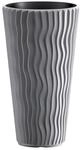 Blumentopf Mit Einsatz Sandy Slim 400, Grau