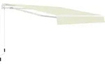 Markise Gelenkarmmarkise 3.95x2.5m Sunconnect Beige Uv-schutz Wasserbest&auml;ndig