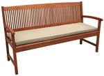 Bankauflage Loft Bk Natur, 120x48x5 Cm - Beautissu