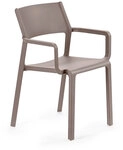 Naber Stuhl Trill 1a, Tortora/grau
