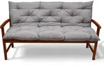 Bankauflage Flair Br Hellgrau, 180x100x10 Cm - Beautissu