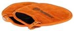 2er-set Topflappen Oval Mit Eingriff Aramid Hitzebest&auml;ndig Rot-orange 28,5x22,5x2,5