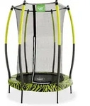 Exit Toys - Exit Tiggy Junior Trampolin Mit Sicherheitsnetz &Oslash;140cm - Schwarz/gr&uuml;n