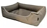 Lebon - Hundebett Paula Eckig Dunkelbeige Transportboxen & H&auml;user
