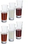 12er Set Schnapsgl&auml;ser, Aus Glas, 4 Cl, Tequila, Vodka, Kaffee, Party, Shots,