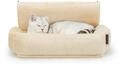 Lionto Katzen Heizk&ouml;rperliege, Weiche Kuschelliege Mit Metallhaken, Waschbarem Bezug