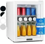 Klarstein - Brooklyn 42 Mini-k&uuml;hlschrank Glast&uuml;r Led Ablage