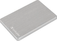 Verbatim Store 'n' Go Alu Slim Portable Festplatte 2 Tb Silber