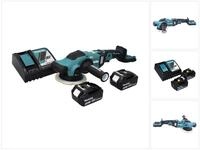 Makita Dpo 600 Rt Akku Exzenterpolierer 18 V 150 Mm Xpt Brushless + 2x Akku 5,0...